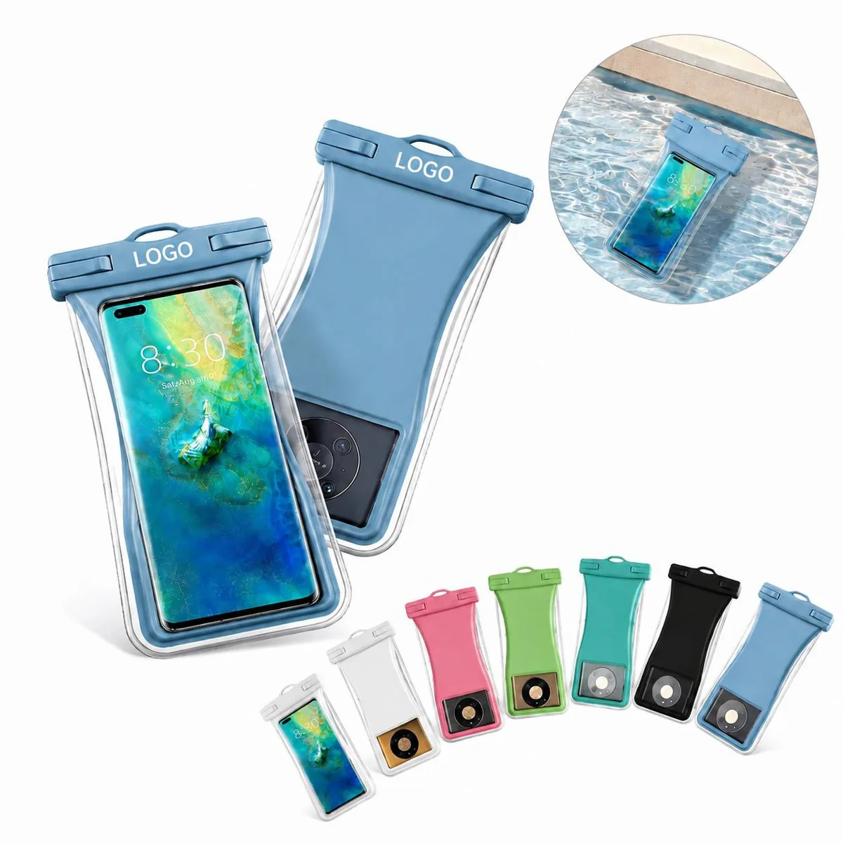 Floating Waterproof Phone Pouch TPU Touch Compatible