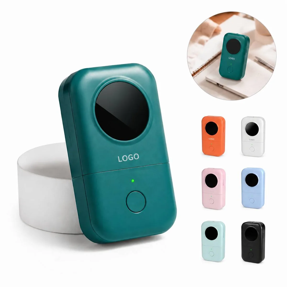 Portable Wireless Label Printer for Smartphone Travel