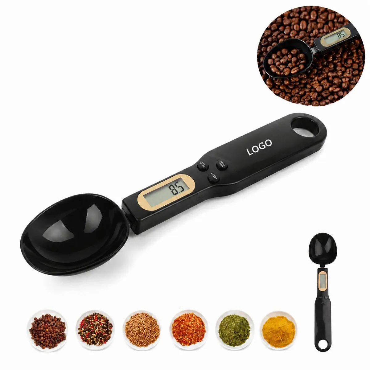 Digital Precision Spoon Scale 500g/0.1g, 4 Modes