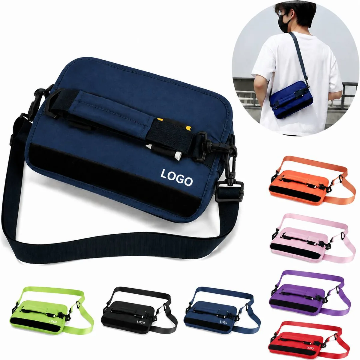 Golf Club Carry Mini Pouch Lightweight Oxford Bag