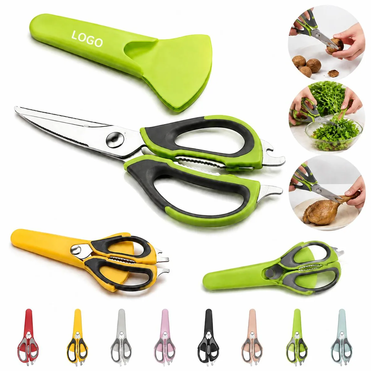 Multipurpose Stainless Steel Kitchen Shears