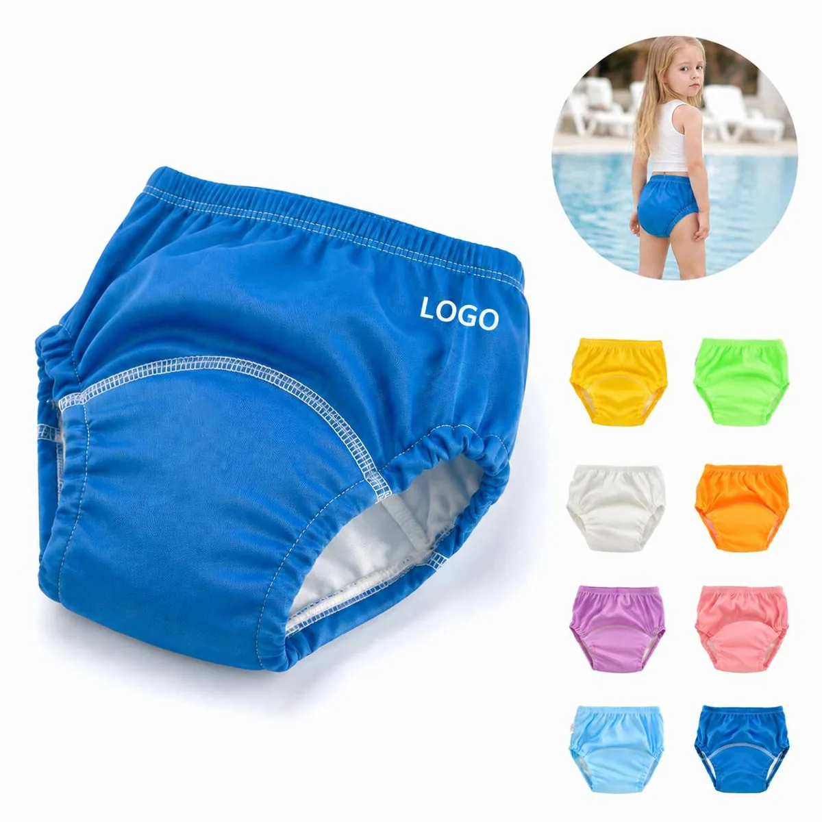 Soft Cotton Baby Training Pants Reusable Absorbent Underwear