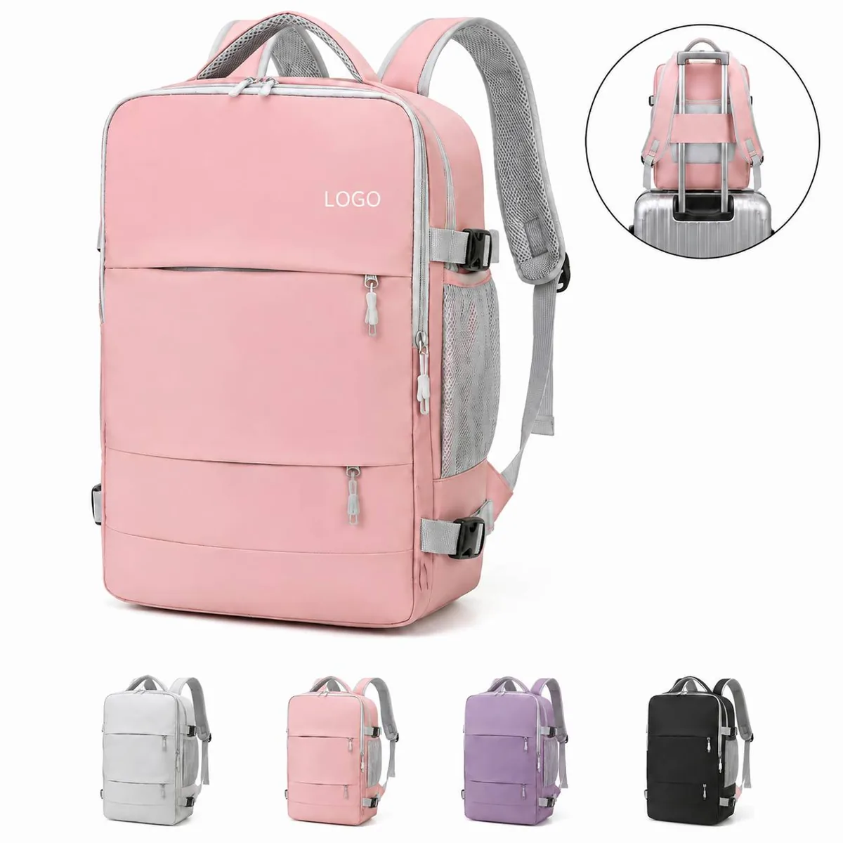 Waterproof Weekend Backpack with Padded Straps for Travel