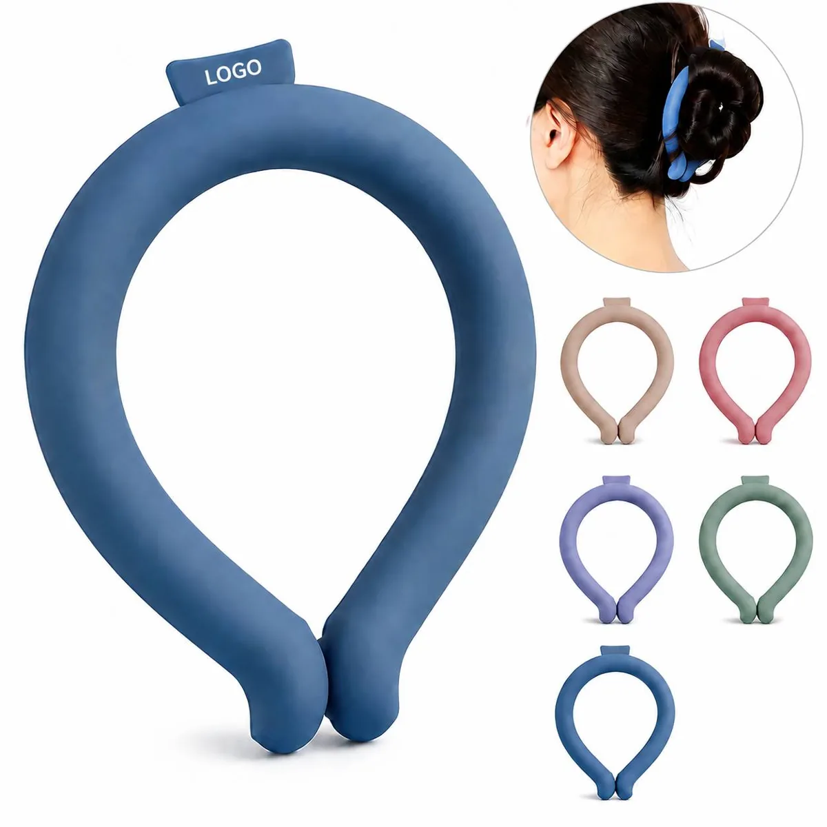 Reusable Gel Neck Wrap for Cooling Relief, Fast-Freeze