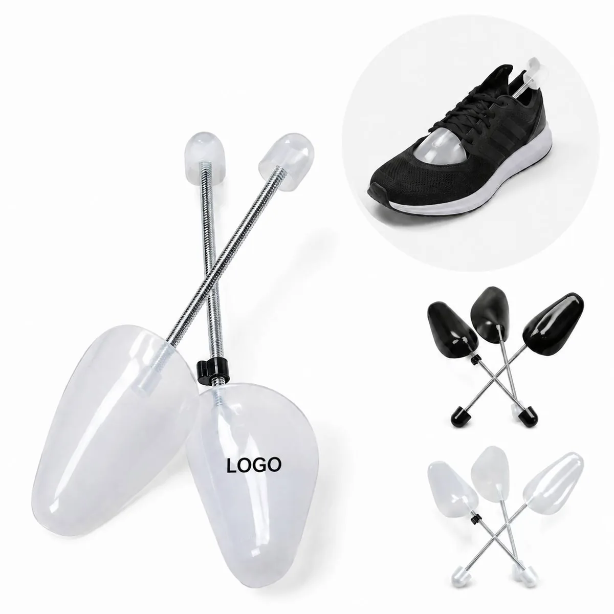 Adjustable Plastic Sneaker Shaper for Men Women, Keeps