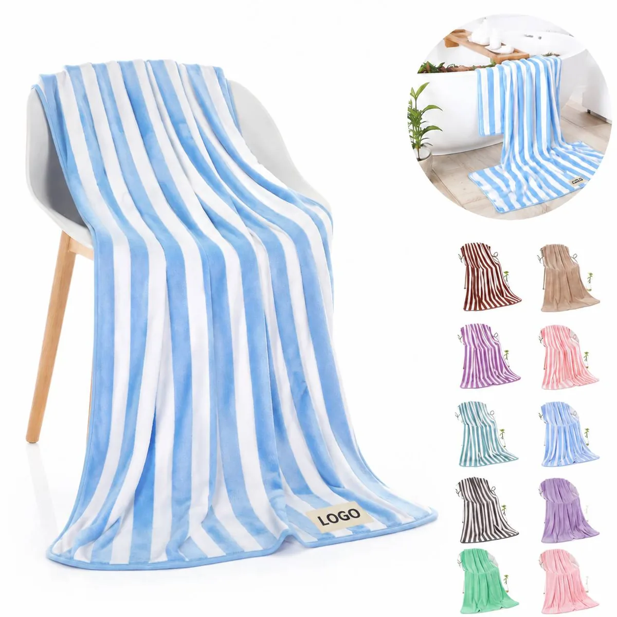 Reusable Organic Cotton Face Cloths for Gentle Makeup