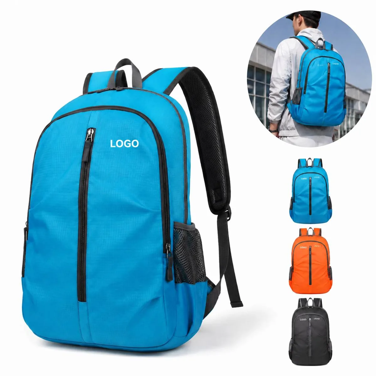 Ultralight Foldable Travel Daypack with Water-Resistant
