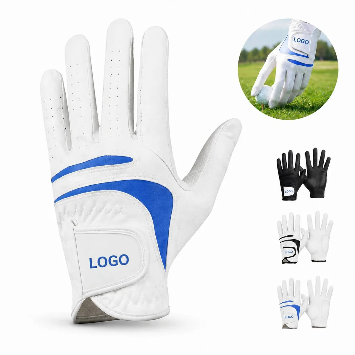 Premium Leather Golf Gloves with Superior Grip