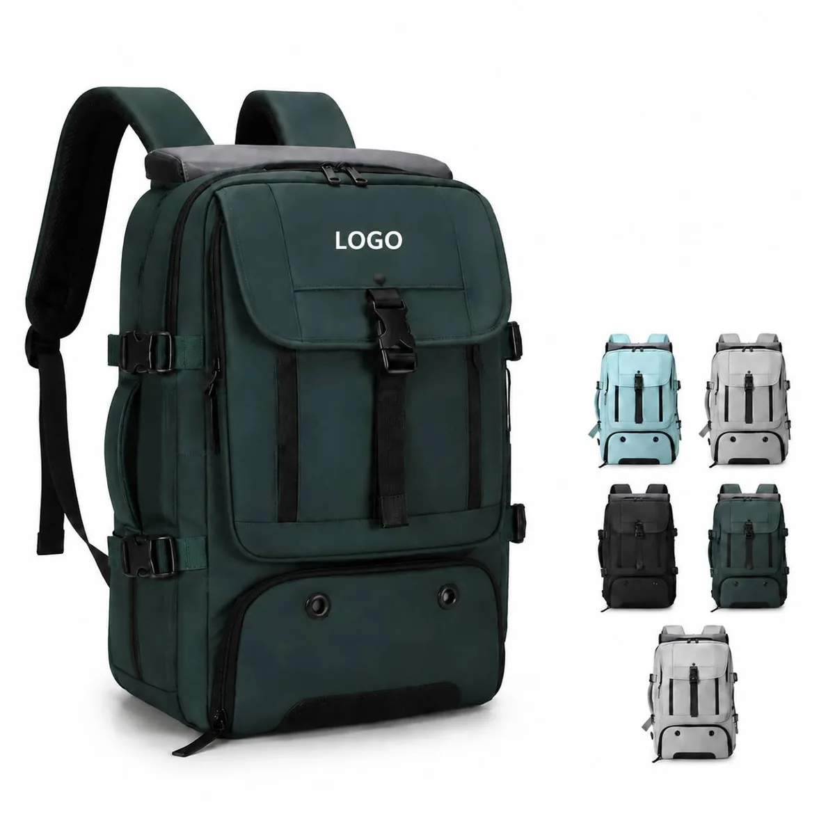 Waterproof Shoe Compartment Convertible Travel Backpack