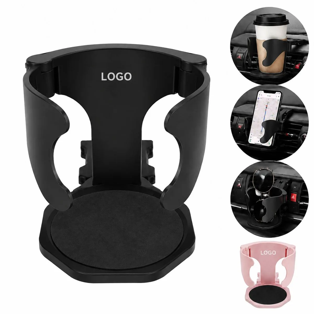 Universal Car Vent Drink Holder Adjustable Cup Support