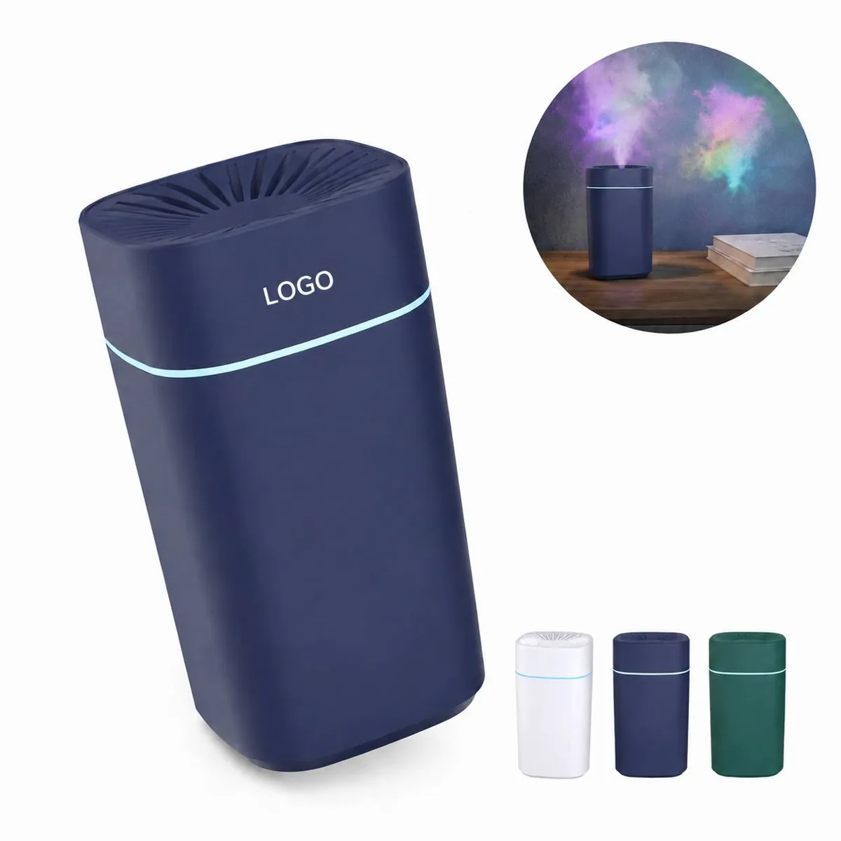 USB Aromatherapy Humidifier with Colorful Night Light