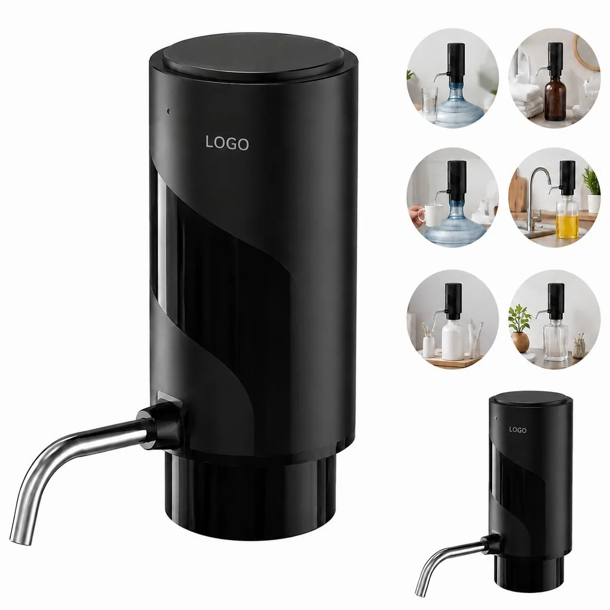 Portable Rechargeable Wine Aerator Decanter with Type-C