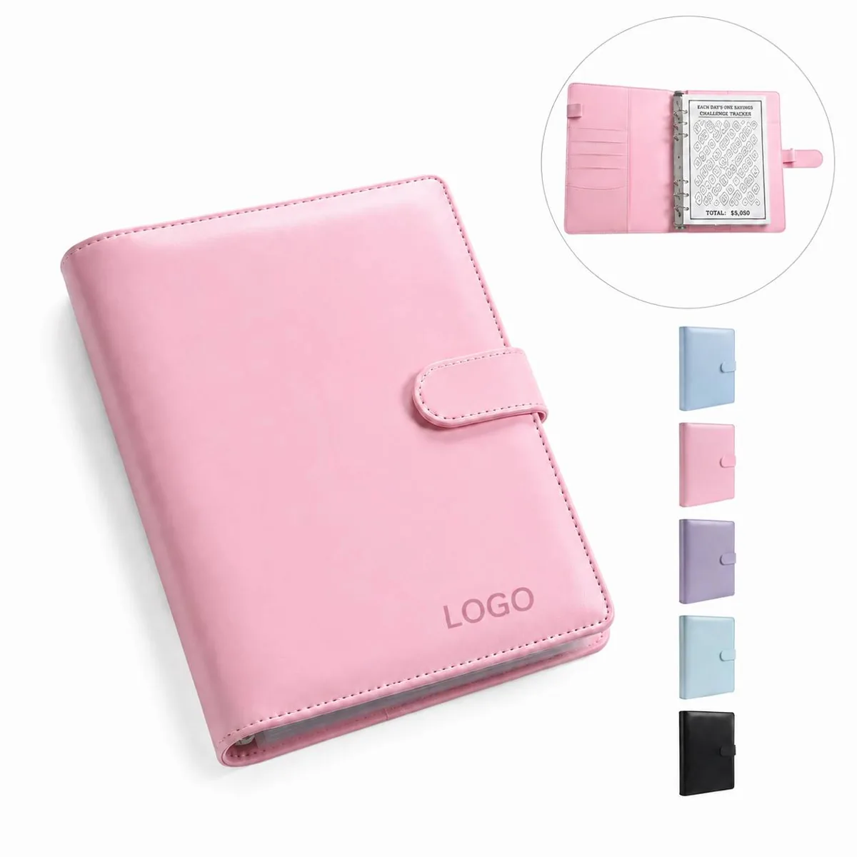 Money Management Binder with Envelope System for Cash