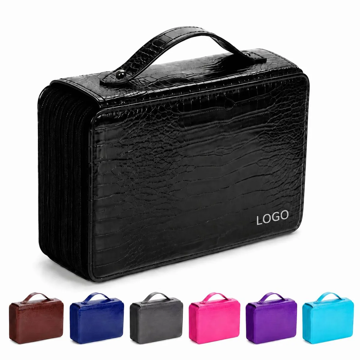200 Slot Colored Pencil Storage Case, Water-Resistant