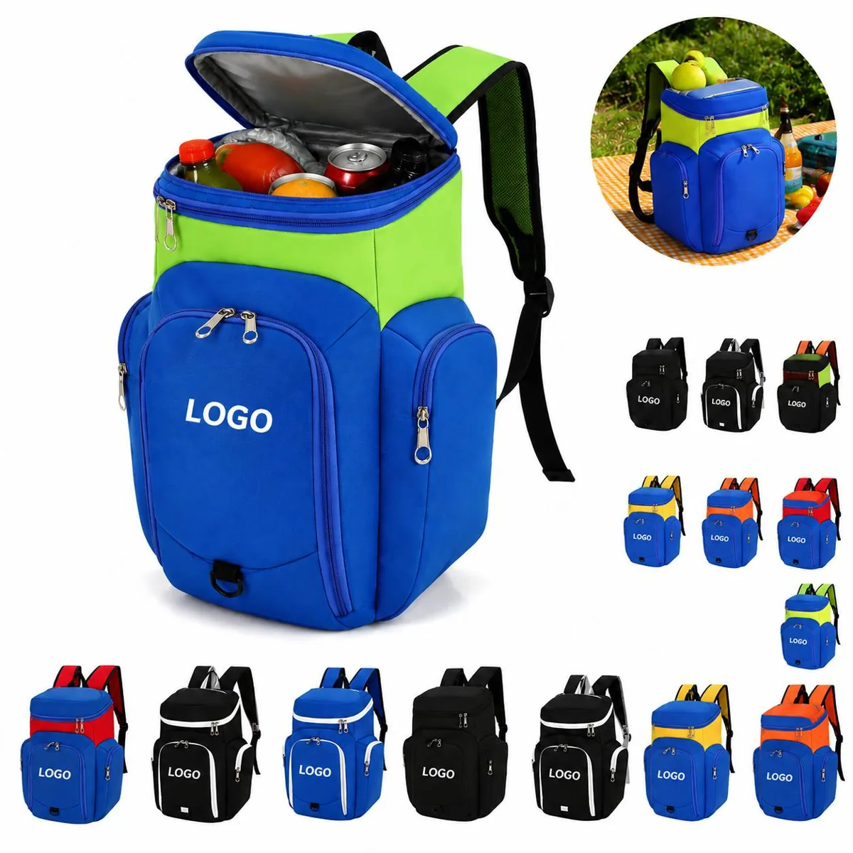 Sports Gear Backpack 900D Oxford, Organized Storage