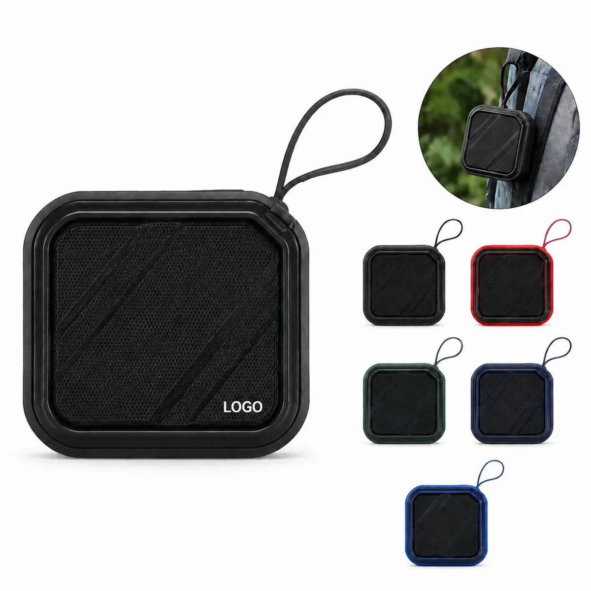 Portable Wireless Speaker, IPX7 Waterproof, Deep Bass, 12H