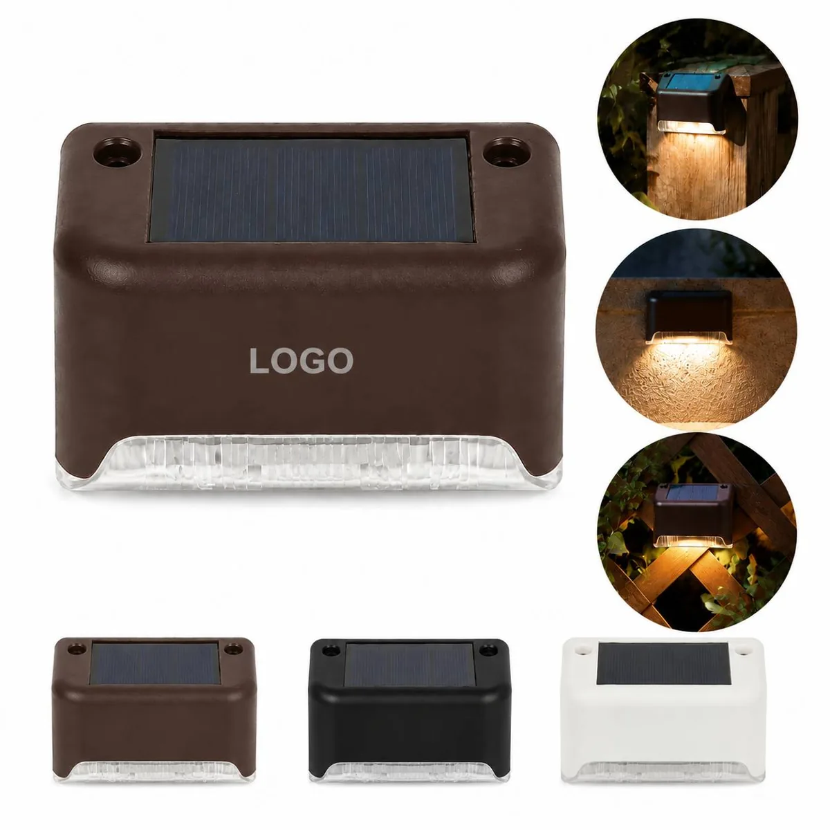 Custom Solar Pathway Lights with Logo for Eco-Friendly