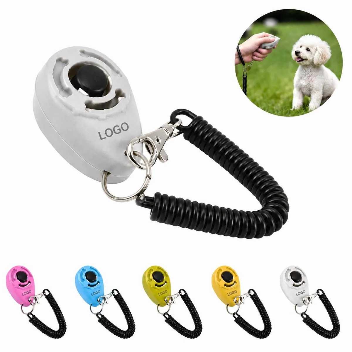 Pet Training Clicker with Wrist Strap