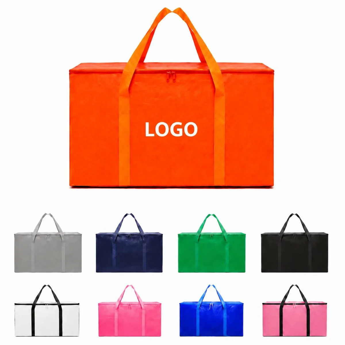 Heavy Duty Self Standing Moving Bags with Double Zipper
