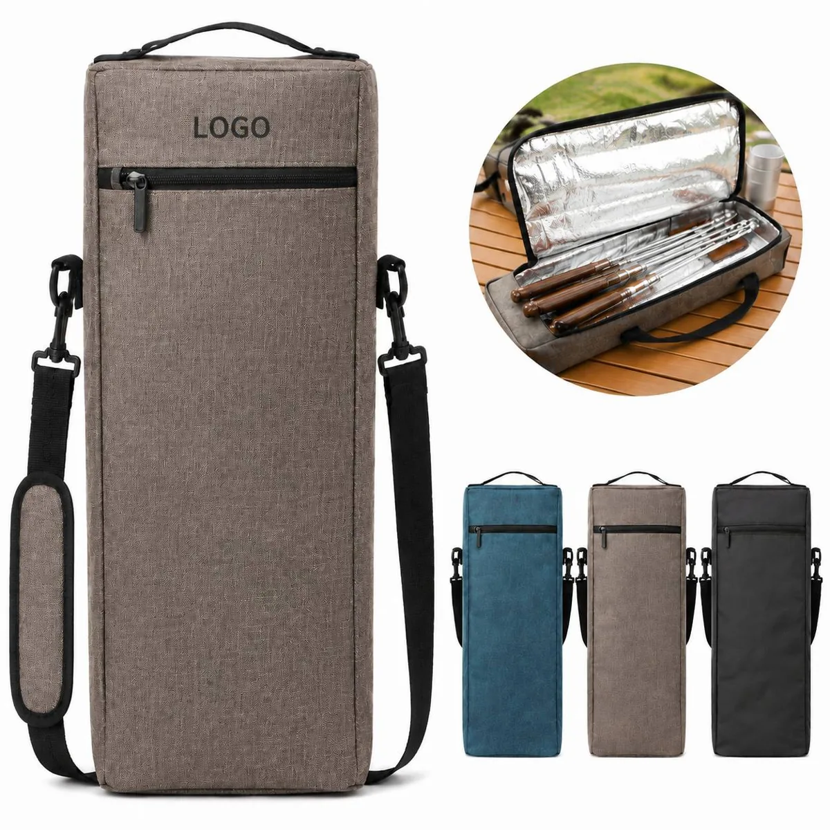 Personalized Golf Cooler Bag for Six Cans