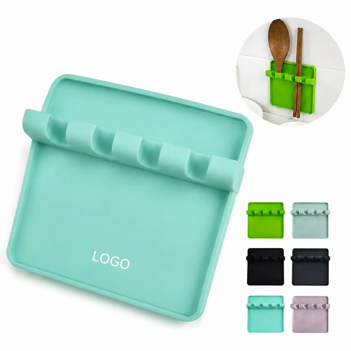 Custom Silicone Utensil Organizer, Heat Resistant