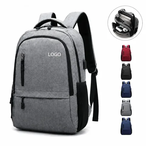 Trendy Multi Purpose Oxford Backpack with Padded Straps