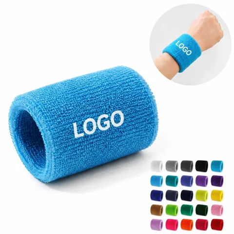 Cotton Sports Wristbands Sweatbands for Men Women