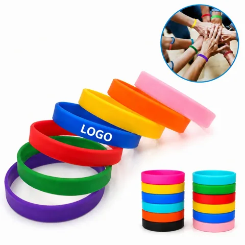 Custom Silicone Wristbands for Team Events, Fundraising