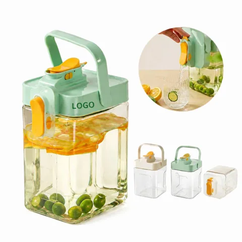 2.3L Clear Plastic Kettle Drink Dispenser with Spout