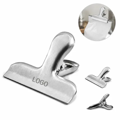 Stainless Steel Multipurpose Bag Sealer Clip for Kitchen