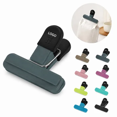 Reusable Silicone Bag Sealing Clips, Airtight Freshness
