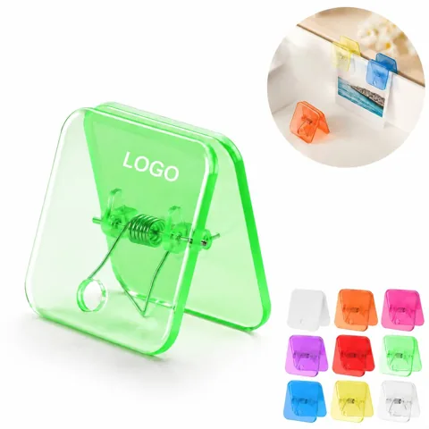 Multi-Color Self Adhesive Square Clip for Organizing