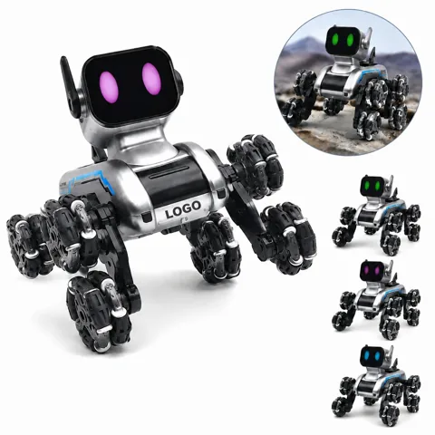 Interactive Robot Dog Toy with Remote Control, Stunt Moves
