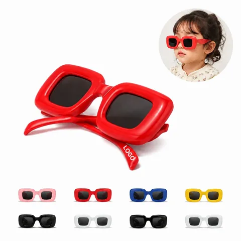 Oversized Macaron Square Sunglasses Retro Modern Style