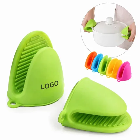 Thick Silicone Finger Clip Heat Resistant Oven Glove