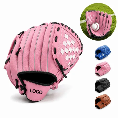 Youth Adult Baseball Gloves 10.5-12.5 Sizes, Synthetic