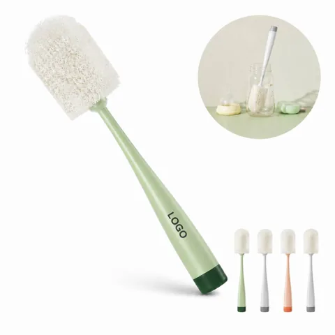 Deep Reach Cup Cleaning Tool with Soft Bristles, Ergonomic