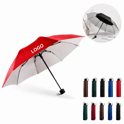 Compact 2-in-1 Rain & UV Umbrella for Daily Commute
