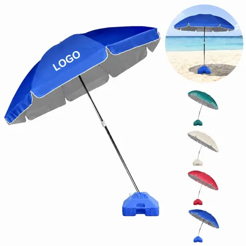 Oversized Folding Cantilever Umbrella with 30L Base