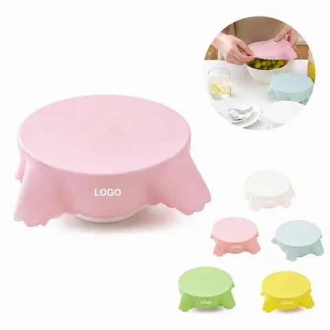 Flexible Silicone Stretch Lids, Airtight Reusable Food