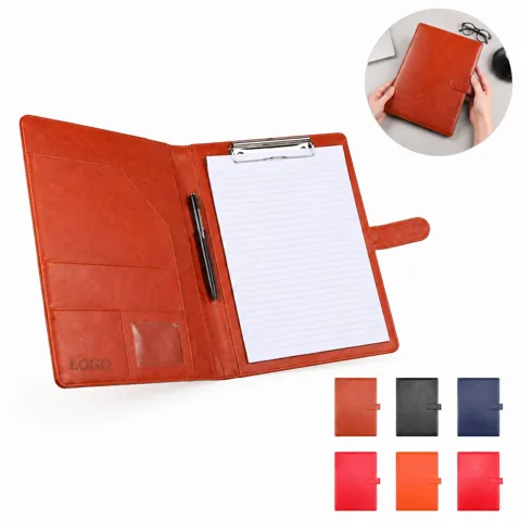 Premium Leather Executive Portfolio Organizer