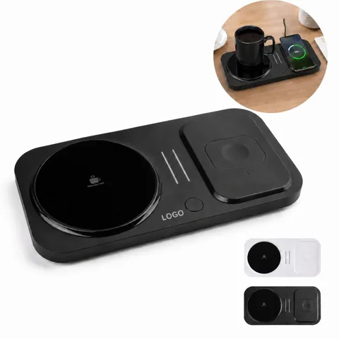 Smart Cup Warmer & Wireless Charger Coaster for Phone