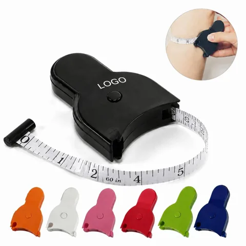 Retractable Soft Body Measuring Tape for Fitness Tracking