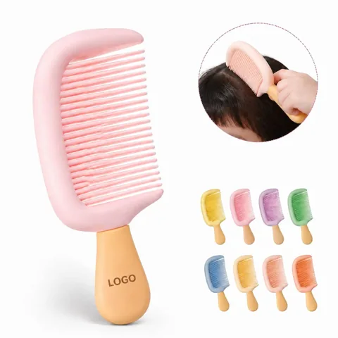 6 Color Travel Comb Set, Compact ABS Hair Detangler for All