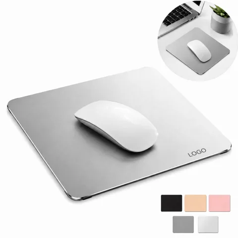 Premium Dual Sided Aluminum Alloy Mouse Pad