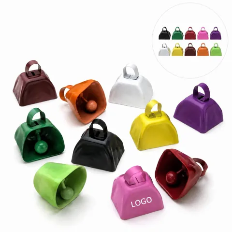 New Year Metal Cow Bells for Party Celebration