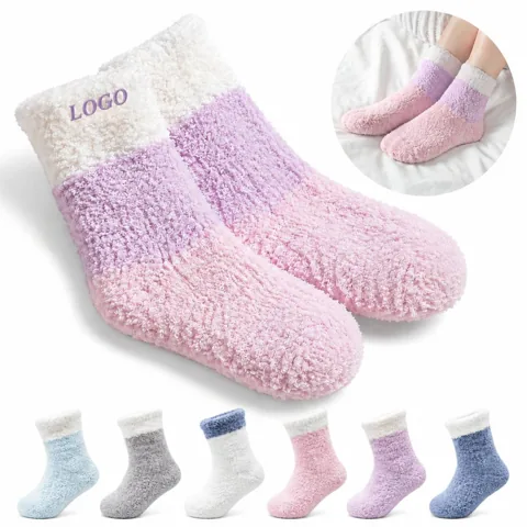 Cozy Fleece Movie Socks for Women