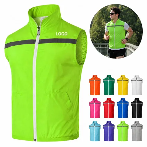 High Visibility Safety Vest with Reflective Strips