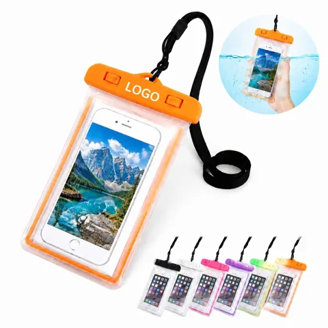 Heavy Duty Waterproof PVC Pouch for Phone, Wallet & Travel