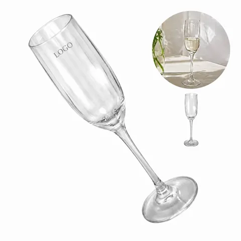 Elegant Champagne Flute Glasses, Durable & Shatterproof